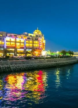 天津滨海夜景图片