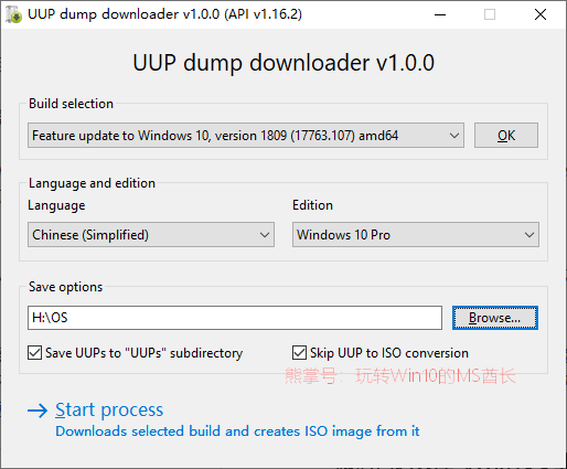 UUP dump downloaderWin10 ISOа汾6.png